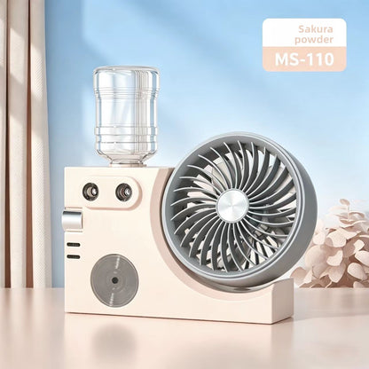 Suzu™USB卓上ダブルミストファン