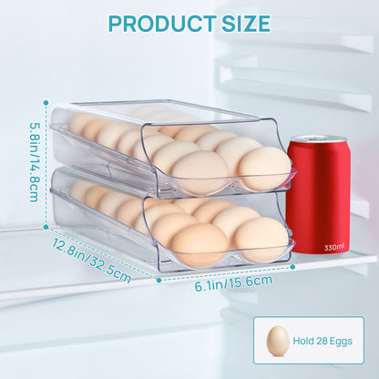 EggBox™14仕切り引き出し式エッグ収納ケース