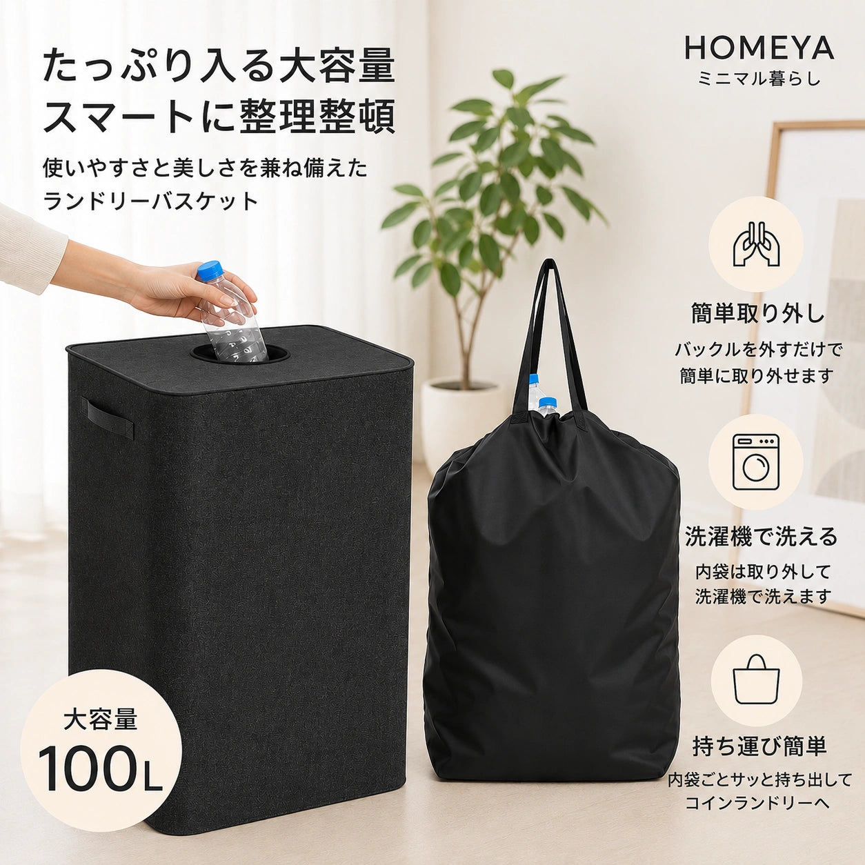 EcoPon™多機能キッチン収納ボックス
