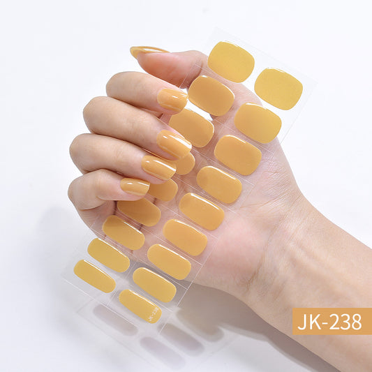 Nail Glow™ セミキュアジェルネイルシール 24枚