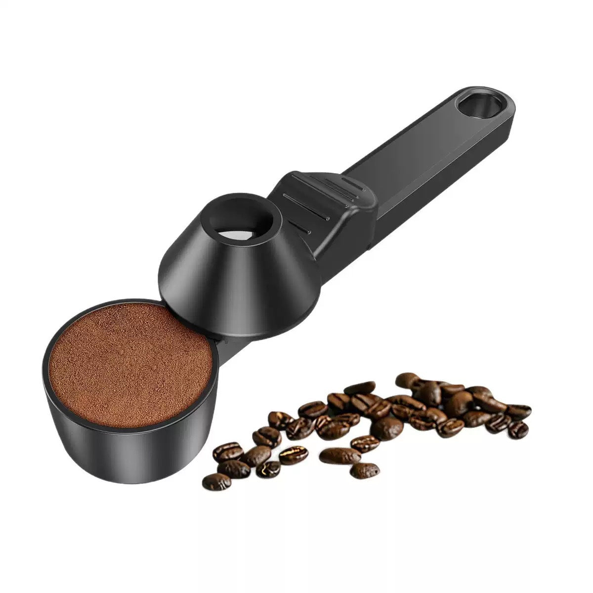 BeanFlow™ スライディングコーヒーファンネルスプーン
